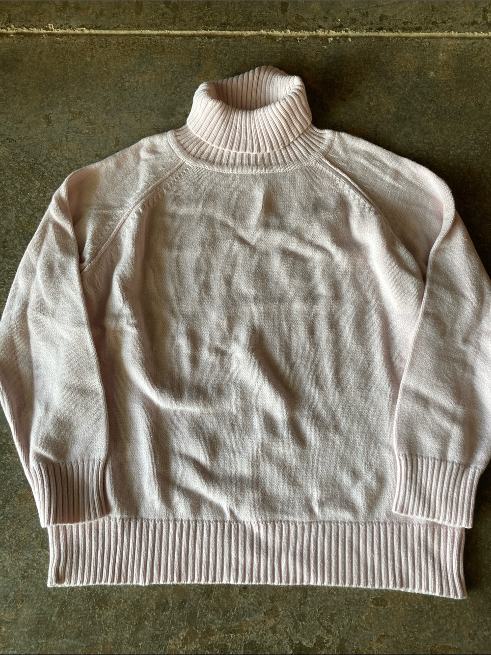 Karen Scott Light Pink Turtleneck Sweater